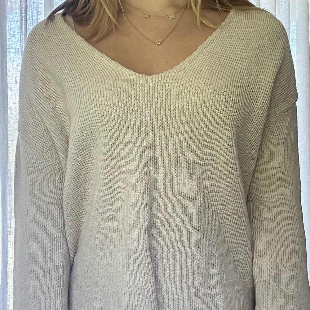 Small Amuse Society Oatmeal Sweater